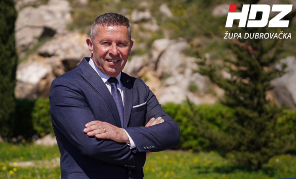 Đuro Lonza; Svim stanovnicima Župe dubrovačke upućujem iskrene čestitke povodom Dana Općine