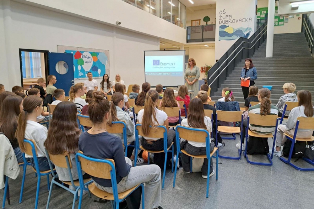 U sklopu Erasmus+ projekta "Better Together" učenici će ove &scaron;kolske godine sudjelovati u dvije izvannastavne aktivnosti