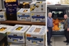 Donacija 1,5 tone mandarina; Policijska uprava dubrovačko-neretvanska usrećila kolege iz Petrinje i Gline