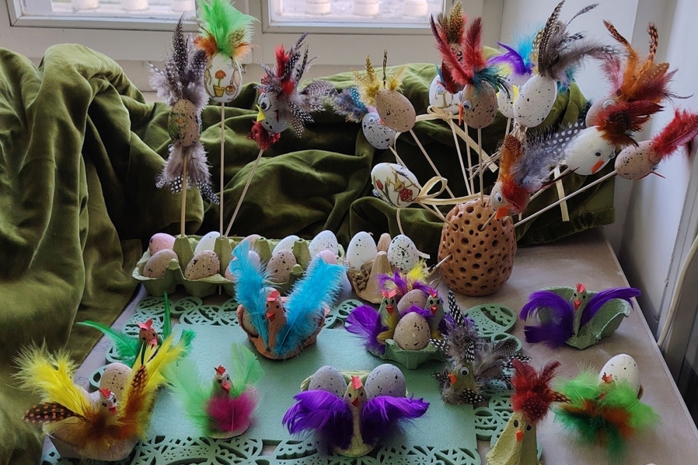 U ugodnom i veselom ozračju Dru&scaron;tvo umjetnika Bruno Bulić održalo je uskrsnu kreativnu radionicu