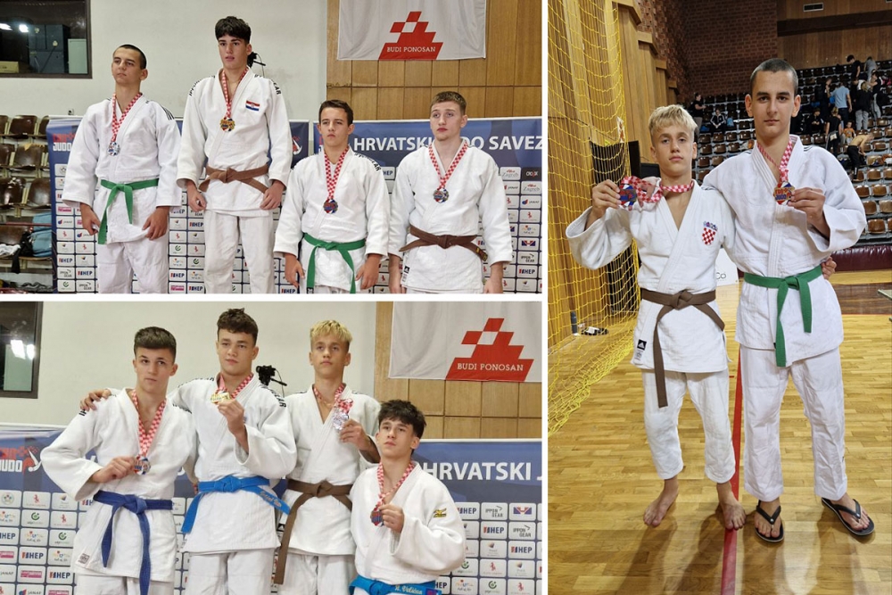 Antonio Lapačina srebreni, a Luk&scaron;a Bračić brončani na Prvenstvu Hrvatske za mlađe kadete