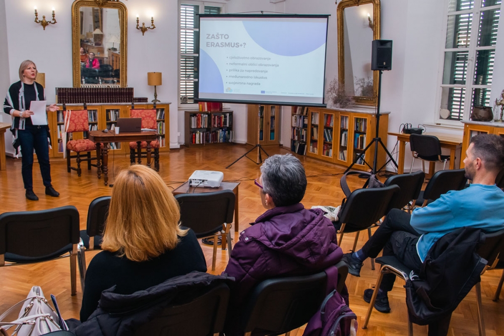U Narodnoj knjižnici Grad predstavljen program Erasmus+: Mogućnosti za obrazovanje odraslih