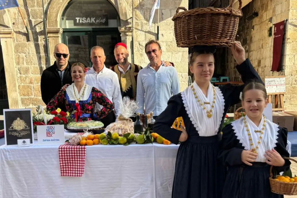 Udruga Župska ba&scaron;tina i ove godine na humanitarnoj Dubrovačkoj trpezi