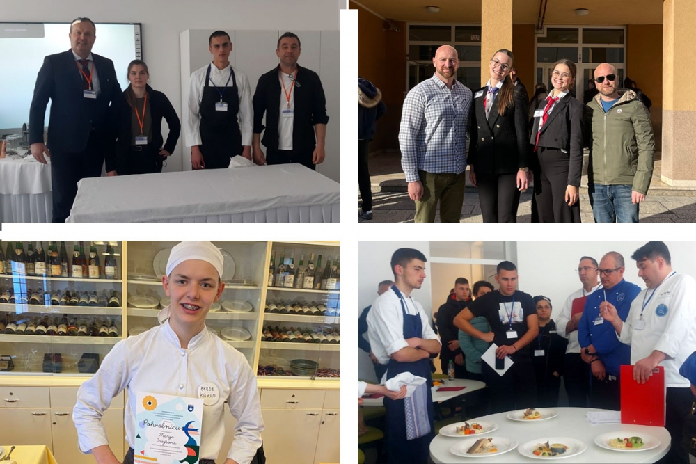 Odlični rezultati učenika Turističke i ugostiteljske &scaron;kole na regionalnom natjecanju WorldSkills Croatia