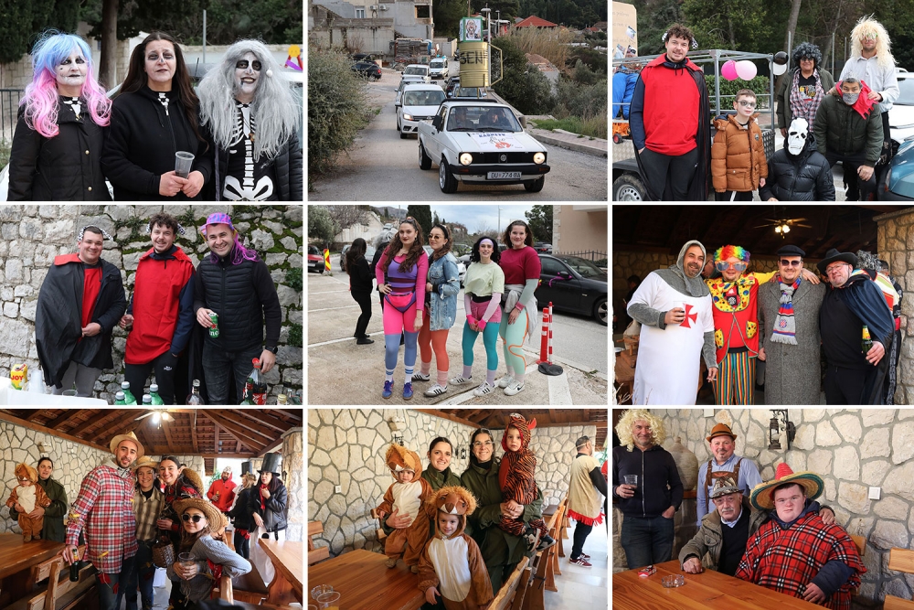 Župski Ultimi u dvije povorke; Karnevo je danas učinio karnevo od samoga sebe (FOTOGALERIJE)