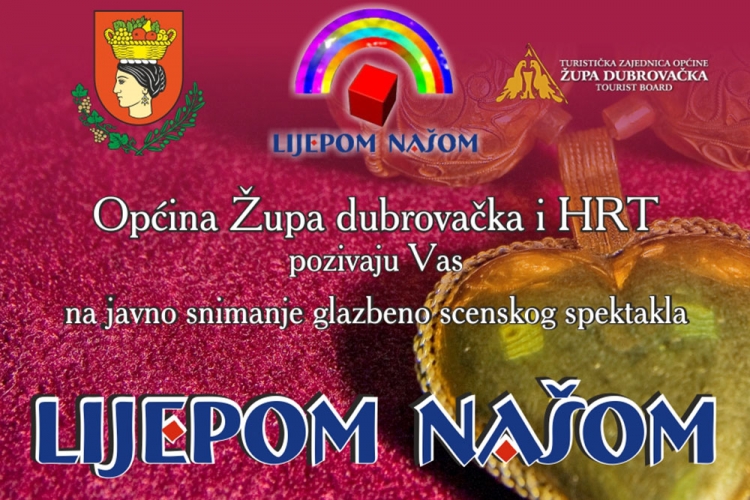 Javno snimanje emisije Lijepom na&scaron;om u &scaron;kolskoj sportskoj dvorani na Mljekari