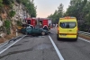 U teškoj prometnoj nesreći, sudaru dva automobila i kamiona na Velikim Žalima poginula jedna osoba (FOTO)