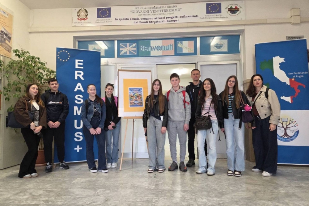 Skupina učenika i učitelja župske &scaron;kole sudjelovala u edukativnoj mobilnosti u Italiji