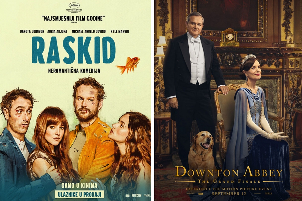Novi tjedan u dubrovačkim kinima; Komedija "Raskid", "Downton Abbey 3: Veliko finale", "Marielle zna sve"...
