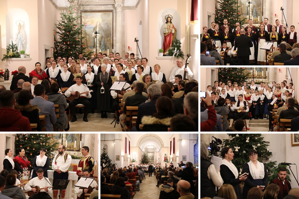 Božićni koncert KUD-a Marko Marojica s gostima iz KUD-a Stjepan Radić iz Pridvorja (FOTOGALERIJA)