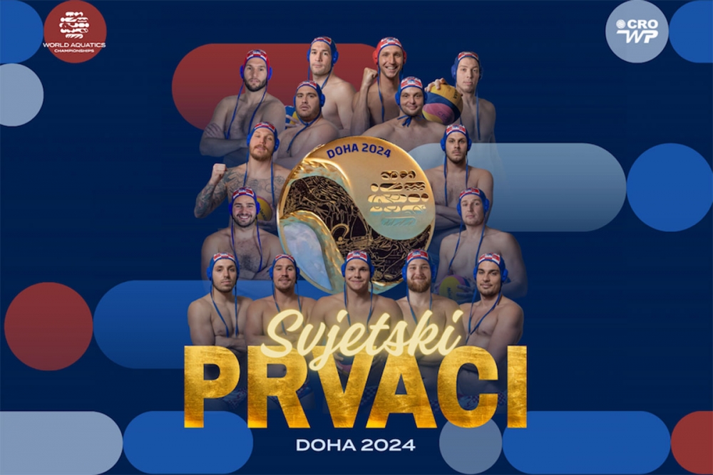 Grad Dubrovnik poziva na doček svjetskih vaterpolskih prvaka ispred crkve sv. Vlaha