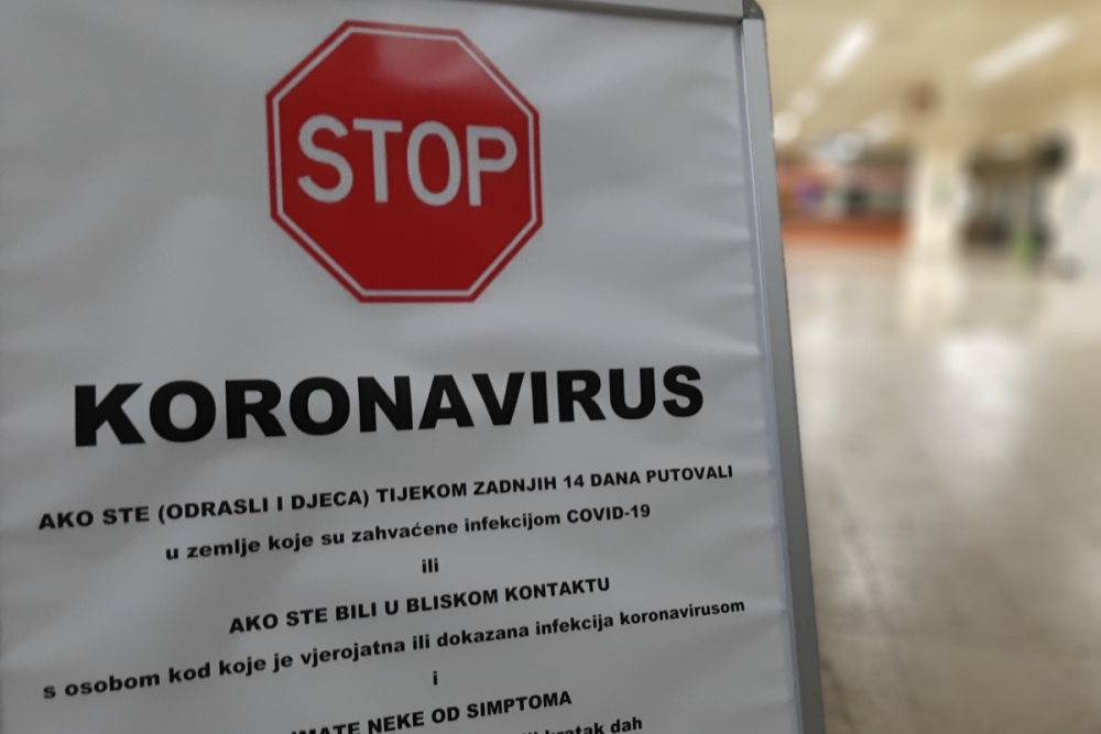 Danas 2543 nova slučaja zaraze, 1396 pacijenata na bolničkom liječenju - 145 na respiratoru 145, preminule 42 osobe