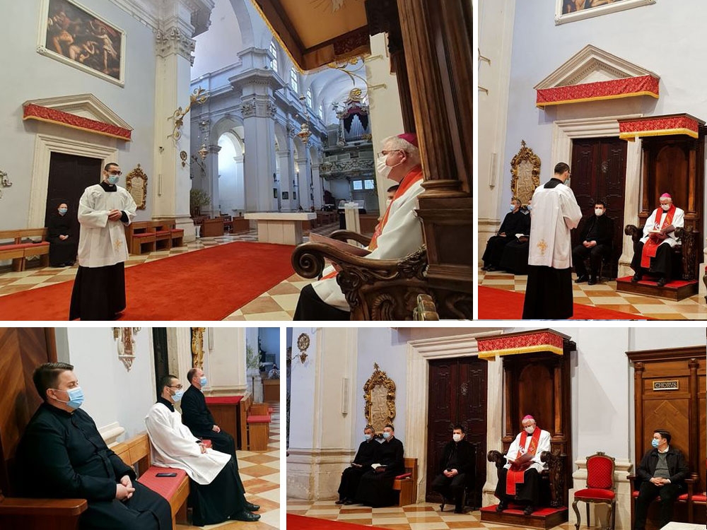 Bogoslov Ivan Galjuf primljen među kandidate za svećenike Dubrovačke biskupije