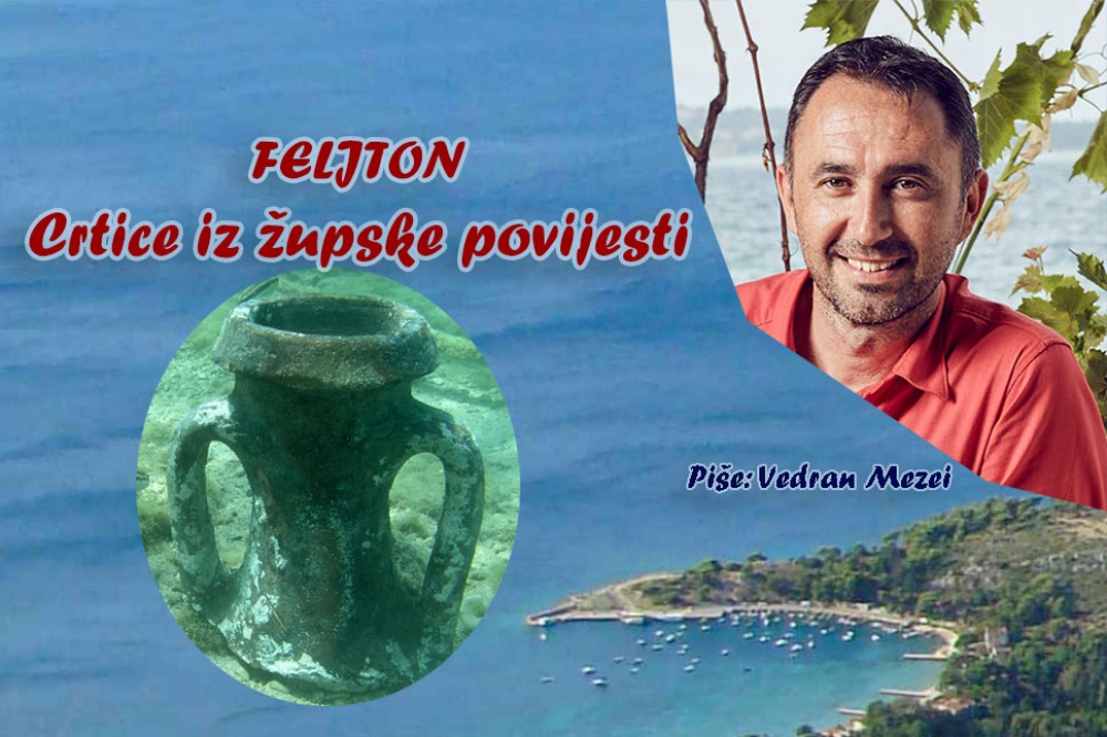 CRTICE IZ ŽUPSKE POVIJESTI - Piše: Vedran Mezei;  2. dio -  Župa dubrovačka u doba antike