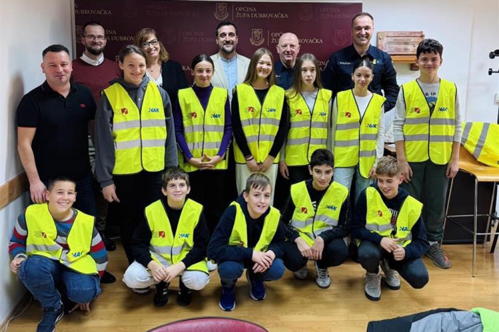 Župa dubrovačka dobila 12 pripadnika &Scaron;kolske prometne jedinice, prve od osnutka Općine