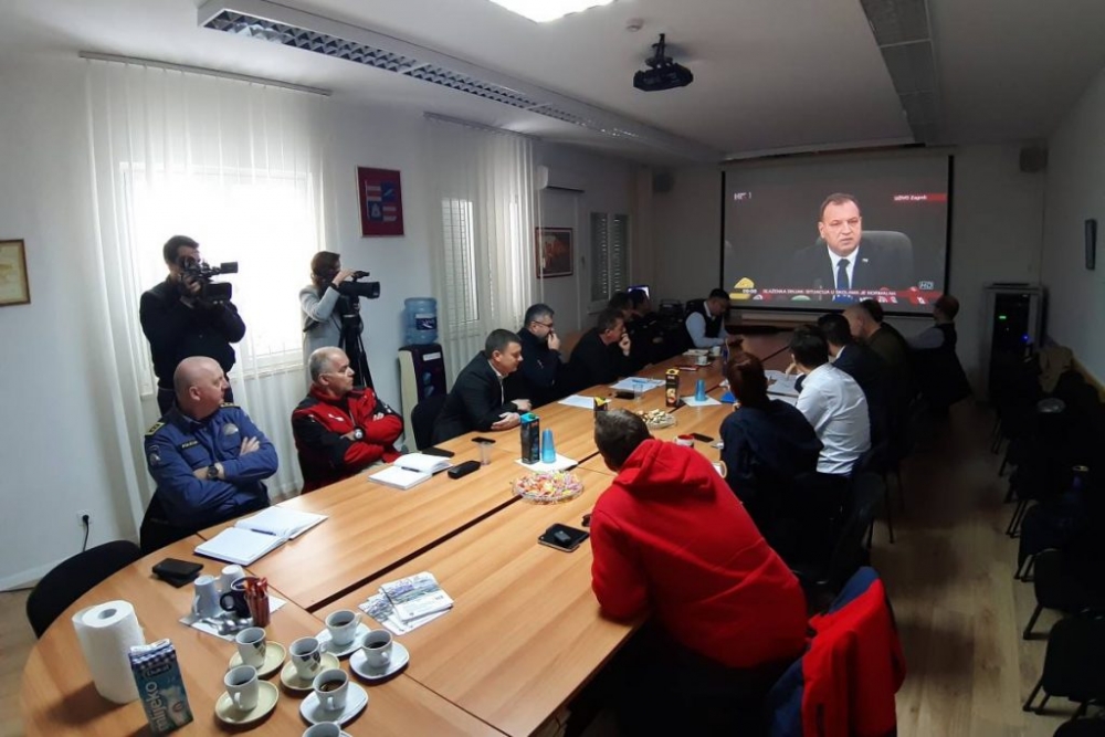 Priopćenje Stožera civilne za&scaron;tite; Na Medarevu hospitalizirana i u izolaciji jedna mu&scaron;ka osoba