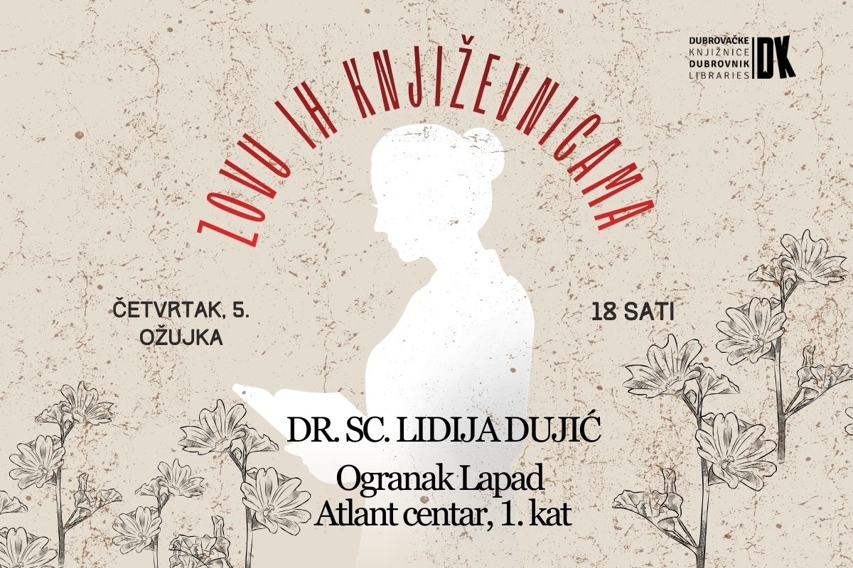 Dubrovačke knjižnice; Predavanje &bdquo;Zovu ih književnicama&ldquo; povodom Međunarodnog dana žena