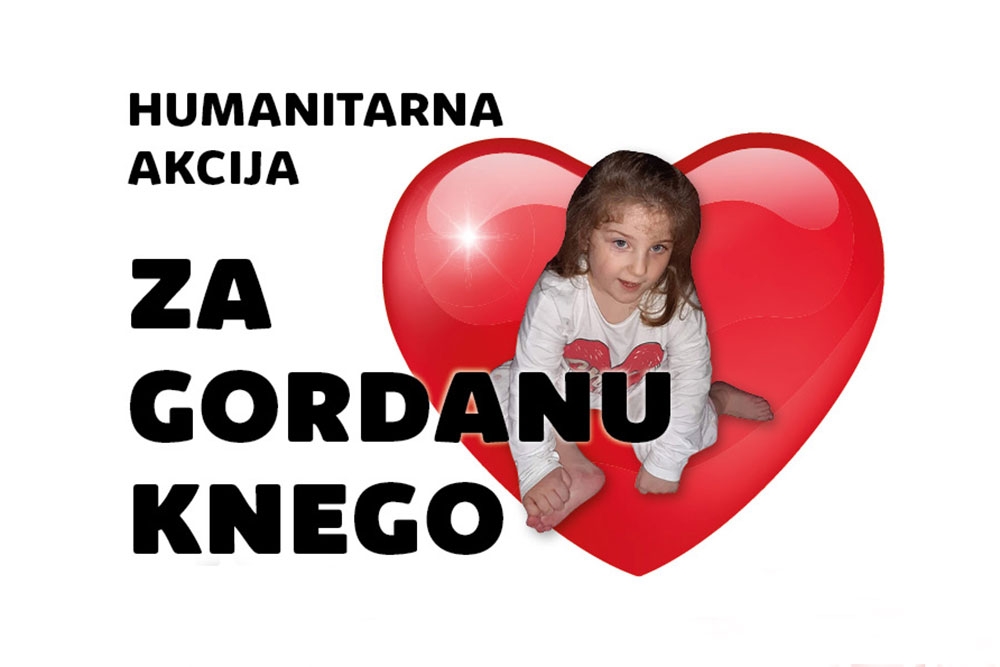 Nova humanitarna akcija za pomoć pri liječenju Gordani Knego; Kutije postavljene od Konavala do Korčule