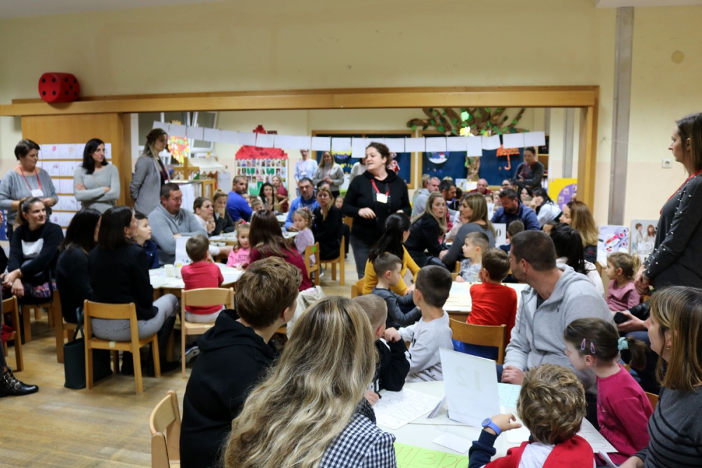 Večer matematike, skup interaktivnih radionica za pred&scaron;kolske skupine župskog Dječjeg vrtića (FOTO)