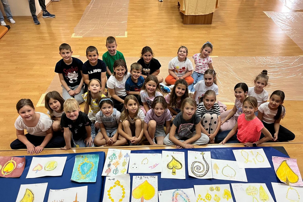 Likovna radionica &bdquo;Učini đir... dođi slikat!&ldquo; pod vodstvom akademske slikarice Lene Kramarić (FOTO)