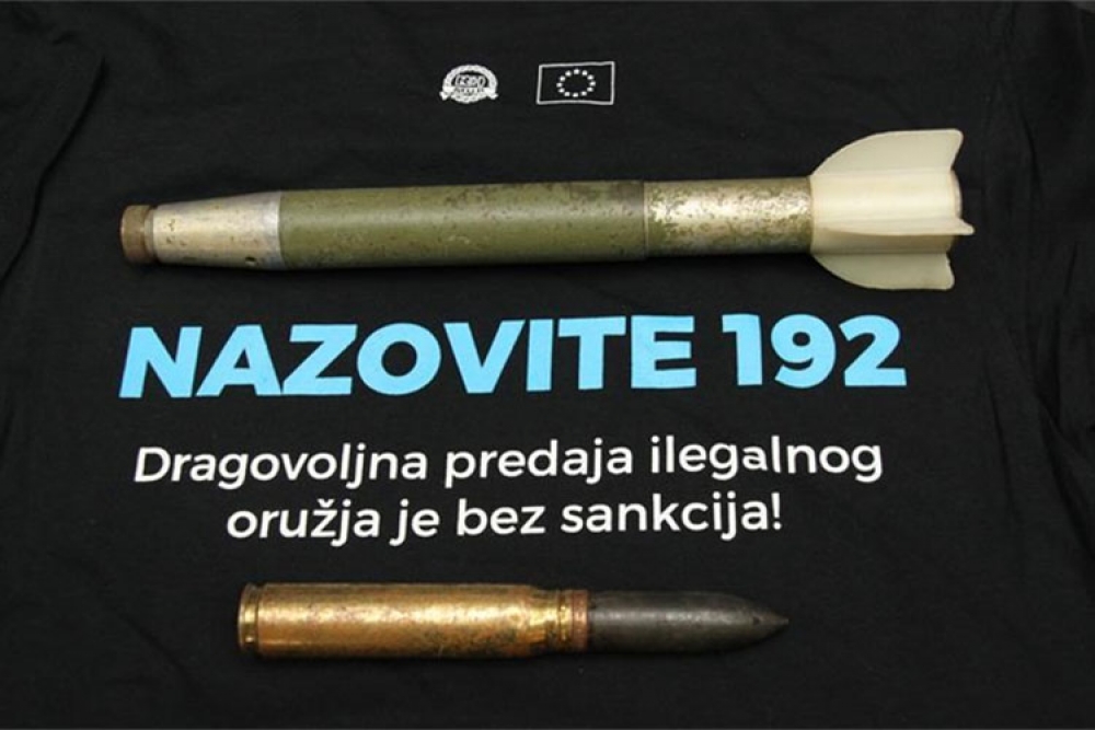 Policijska uprava; Građani, hvala &scaron;to dragovoljnim predajama oružja i streljiva doprinosite sigurnosti!