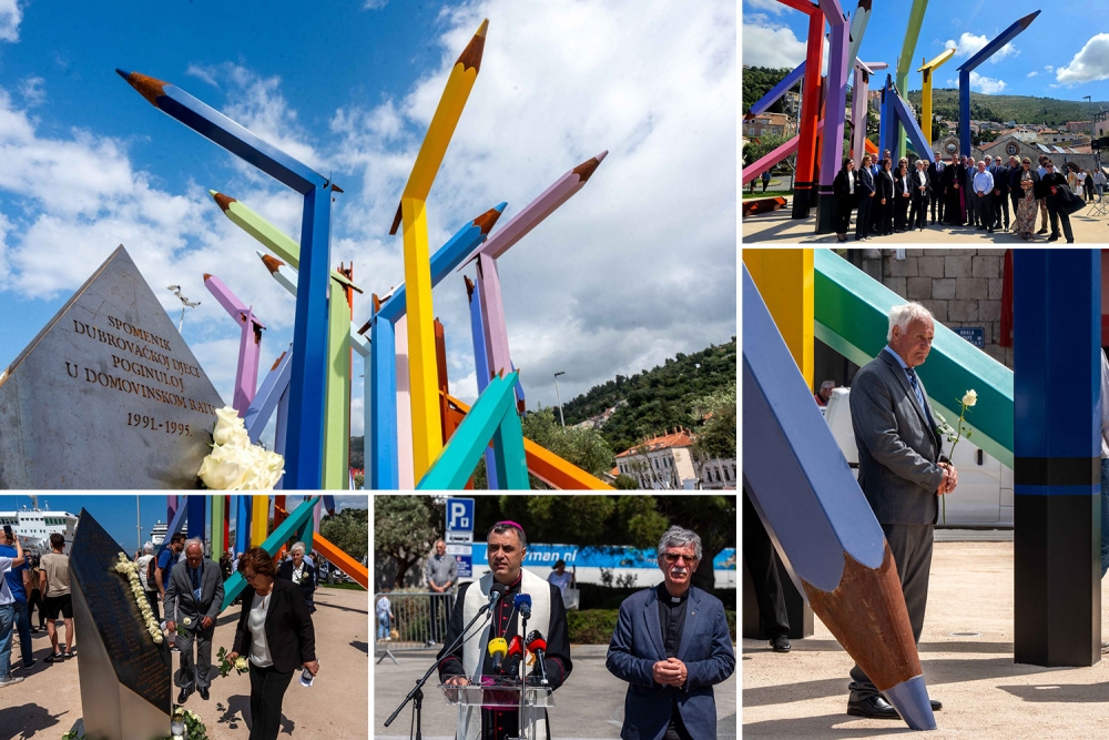 U gru&scaron;koj luci svečano predstavljeno Spomen obilježje za djecu poginulu u Domovinskom ratu (FOTO)