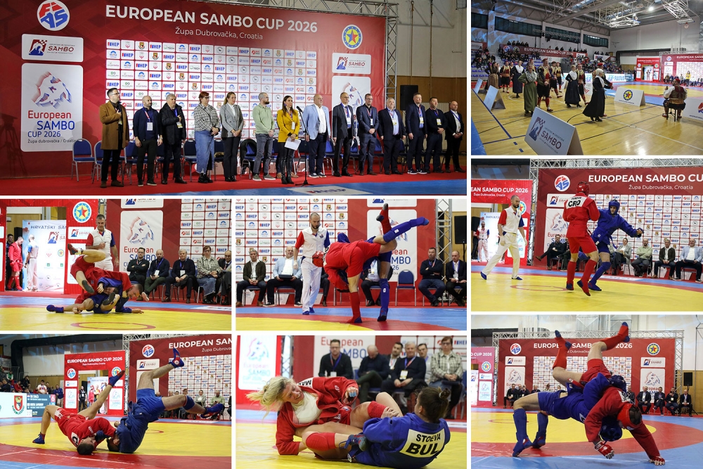 Europski SAMBO kup, vi&scaron;e od 150 natjecatelja iz 18 zemalja u dvorani na Mljekari (FOTOGALERIJA/VIDEO)