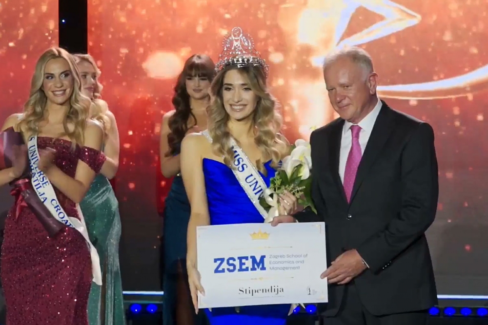 Čestitamo!!  Zrinka Ćorić iz Čibače nova je Miss Universe Hrvatske
