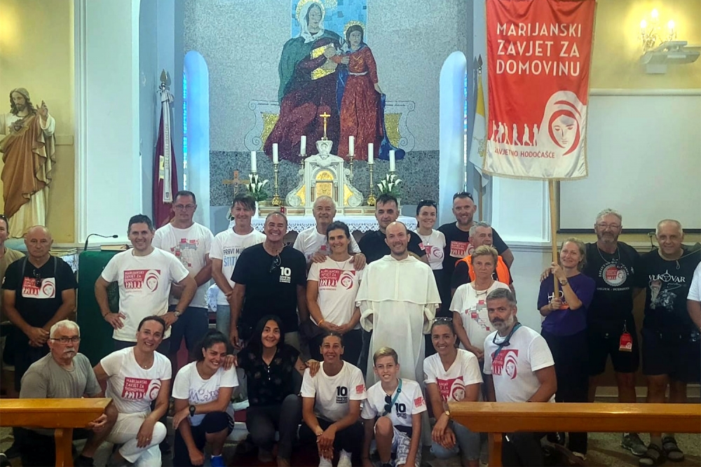 Hodoča&scaron;će Marijanski zavjet za Domovinu od 24. kolovoza na području Dubrovačke biskupije