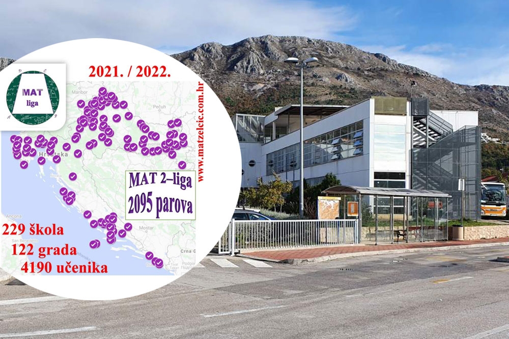 Zavr&scaron;ena Mat liga; Matej Svilokos i Marino Ra&scaron;ica osvojili 1. mjesto u ukupnom poretku &scaron;kolskih ekipa