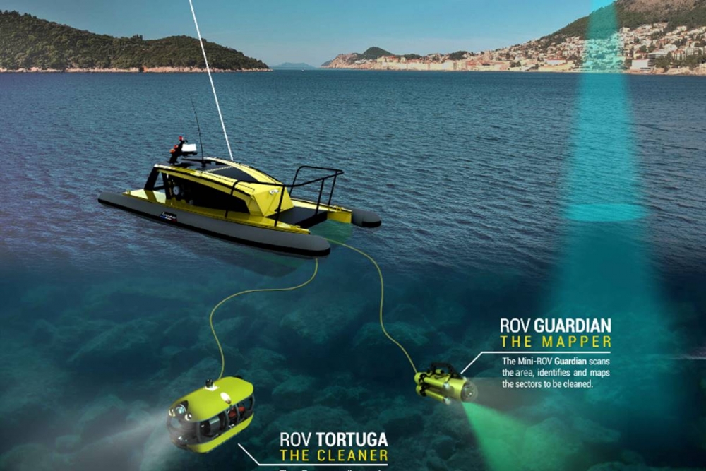 Autonomni robotski sustav skupljat će otpad s dna oceana, prva ispitivanja u na&scaron;oj županiji