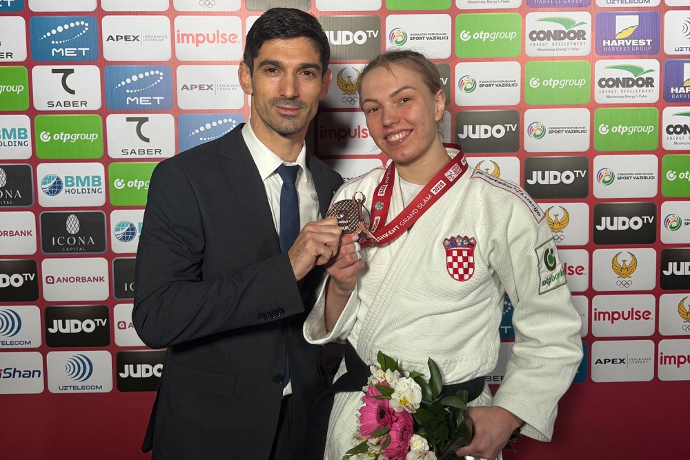 Prva medalja ove godine; Iva Oberan brončana na Grand Slamu u Ta&scaron;kentu, Uzbekistan