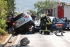 Teška prometna nesreća u Solinama; Dvije osobe vozilima Hitne pomoći prevezene u bolnicu (FOTO/VIDEO)