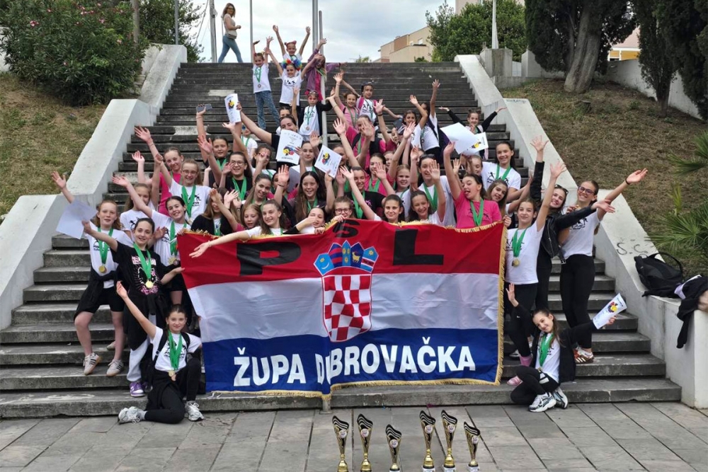 Sjajni rezultati Plesnog studija Lazareti - Župa dubrovačka na Dalmatian Dance Cupu u Splitu