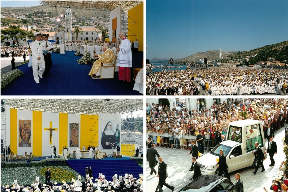 20. obljetnica pastoralnog pohoda pape Ivana Pavla II.; &quot;Dugo sam vremena želio posjetiti Dubrovnik&quot;