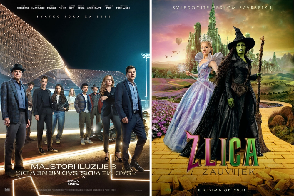 Nastavci uspje&scaron;nih filmova &ldquo;Zlica: Zauvijek&rdquo; i &ldquo;Majstori iluzije 3&rdquo; od četvrtka u dubrovačkim kinima