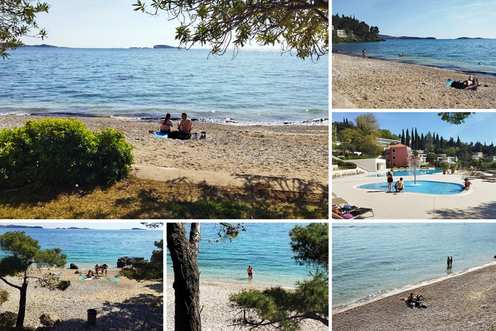 Prvi ovogodi&scaron;nji turisti uživaju u kupanju i sunčanju na plažama i vanjskom bazenu hotela Astarea (FOTO)