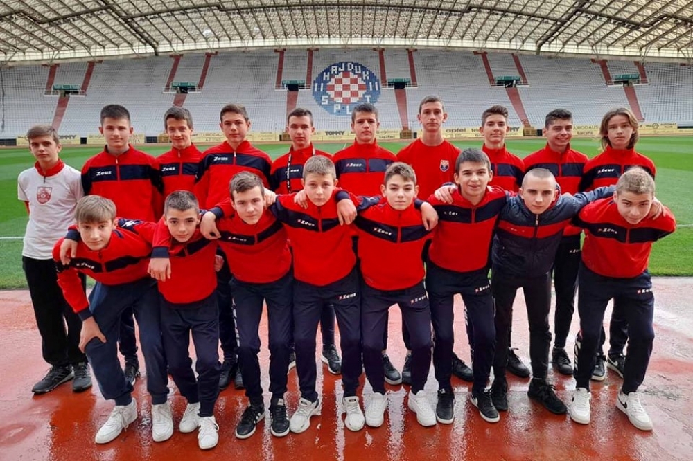 Hrvatski kup U-15; Župa dubrovačka gostovala na Poljudu i izgubila od Hajduka vodeće momčadi pionirskog HNL-a