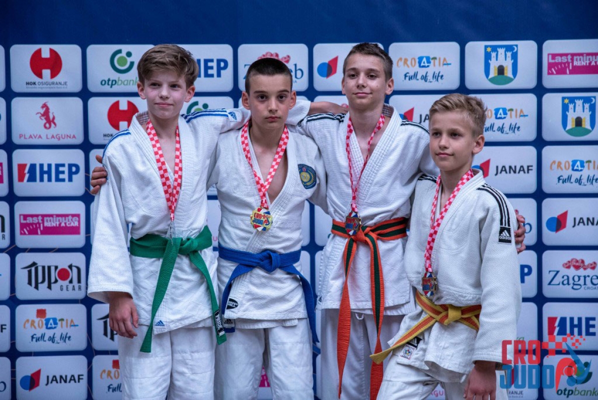 Luk&scaron;a Bračić osvojio brončanu medalju na Prvenstvu Hrvatske u judu za djecu održanom u Zagrebu