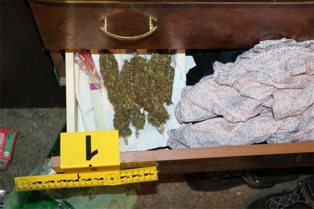 Policija pretragom kuće u Cavtatu koju koristi 49-godišnji hrvatski državljanin pronašla marihuanu