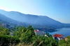 Župsko jutro u dimu s požara u Bosni i Hercegovini, gori na predjelu Obodina kod Trebinja