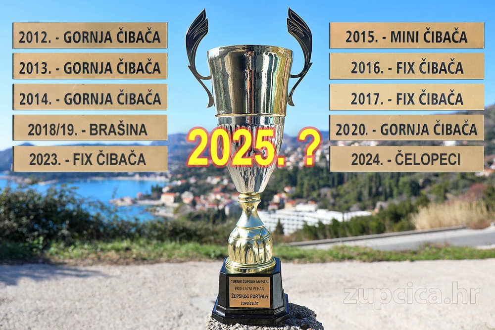 Večeras finale Turnira župskih mjesta; Postranje po prvi put ili četvrta titula Fix Čibače?